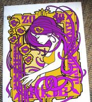 INKIE - Angel Dust - 50 x 70 cm