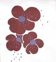 MILK - Flowers - 24 x 36 xcm