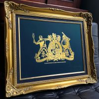 K-Guy – ROYAL COAT OF ARMS – GOLD Imperial BLUE
