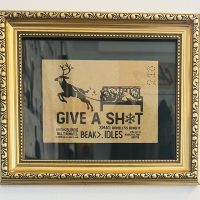 BANKSY – IDLES ‘Give A Shit…’ Raffle Ticket