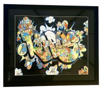 KAPES – A Coat Of Paint – Framed Original