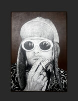 Kurt Cobain – Silver & Black – Akasha Cult – Original