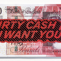 Sam Shrug – Dirty Cash I Want You – FAKE £50 Note