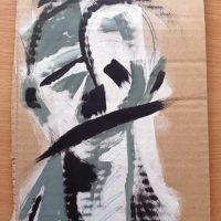 Lee Ellis – Portrait On Cardboard 1