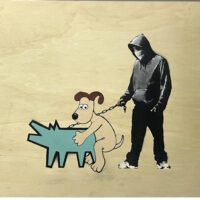 Gromit Haring A Laugh – Lewis Bannister Original