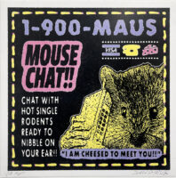 Slow Shrug – 1-900-Maus – Ltd Edition Print