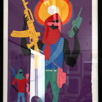 Pirate Radio – Todd James – Screen-print