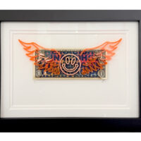 TBOY – Winged Pop – Original Money Art