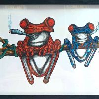 Zartforms – Toking Frogs – Print